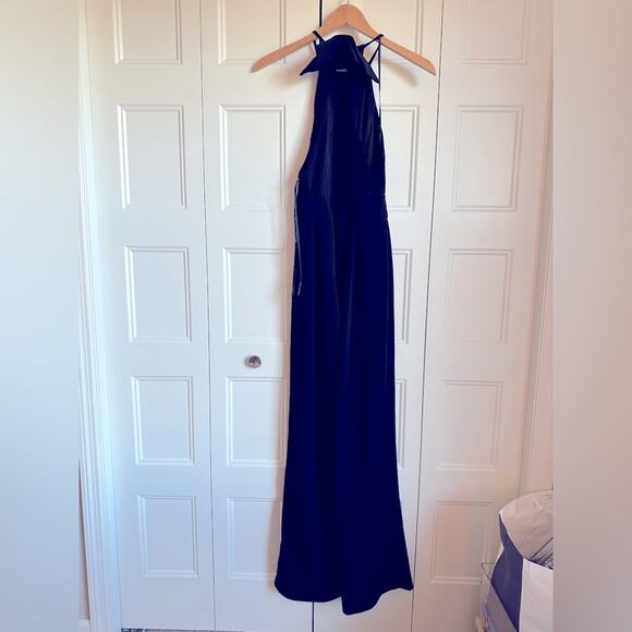 Lulus Isn't She Lovely Black Backless Jumpsuit NWT Size S - Picture 7 of 16